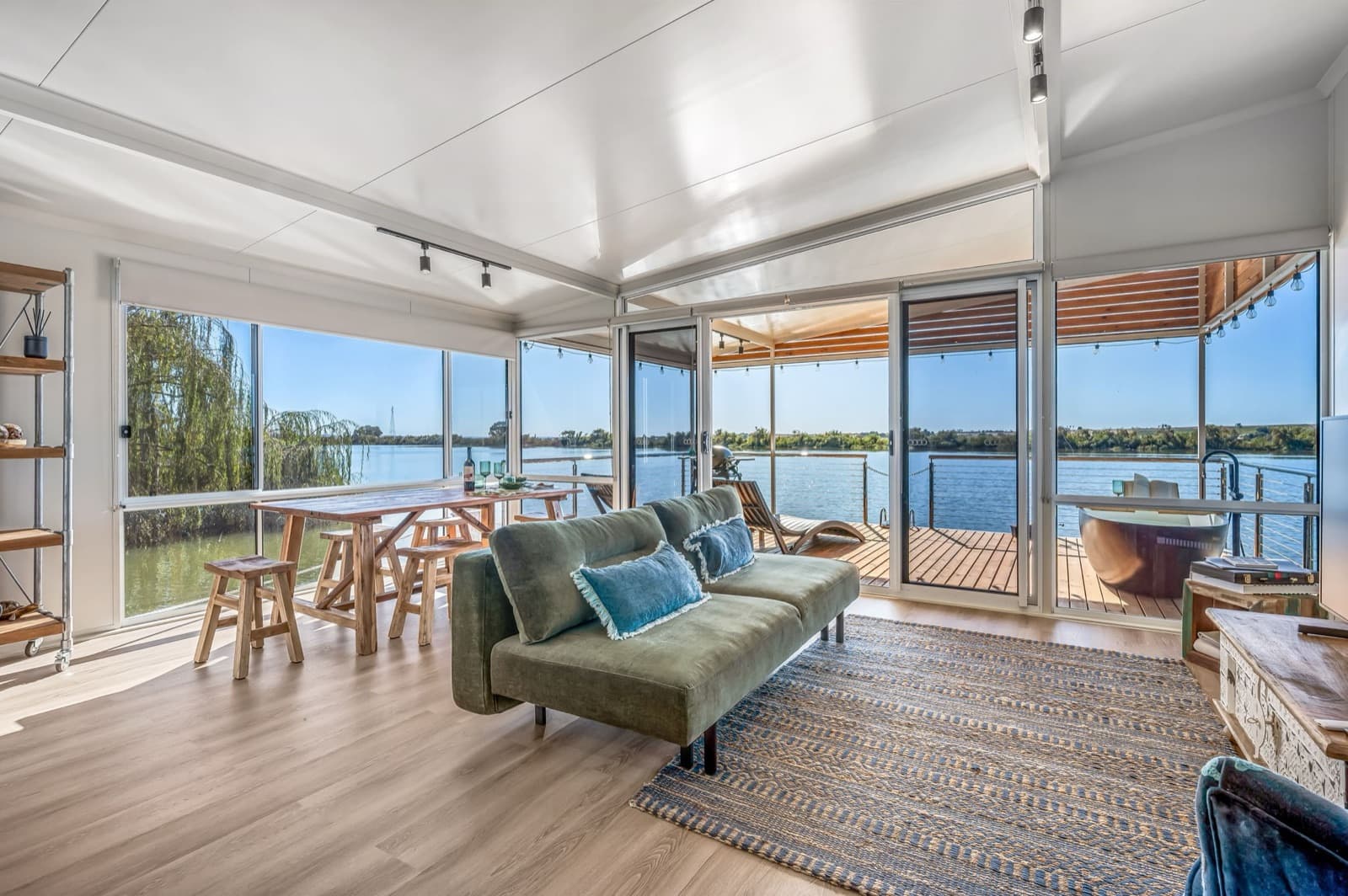 The Float Life houseboat
